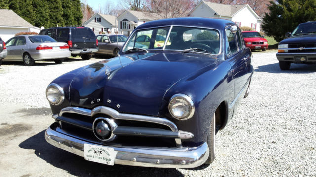 1949 Dark Blue Ford Other Sedan