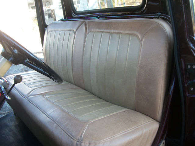 1949 Burgundy/ Black Chevrolet Other Pickups Pickup