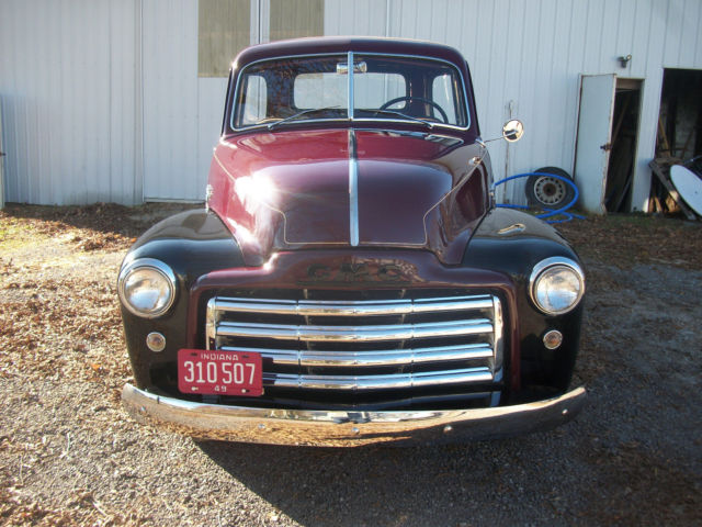 1949 Burgundy/ Black Chevrolet Other Pickups Pickup