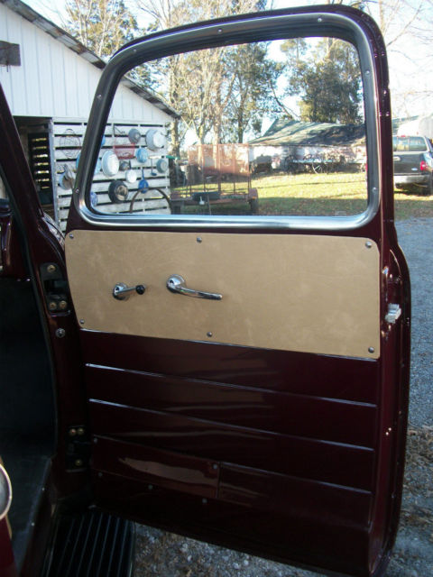 1949 Burgundy/ Black Chevrolet Other Pickups Pickup