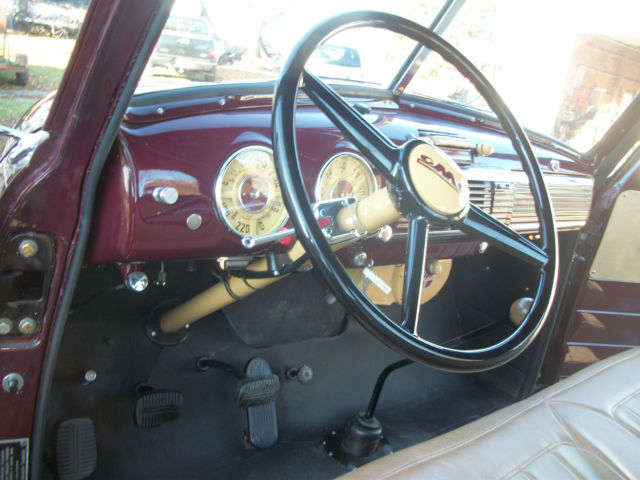 1949 Burgundy/ Black Chevrolet Other Pickups Pickup