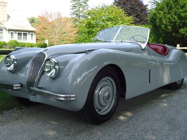 1949 Gray Jaguar XK Convertible