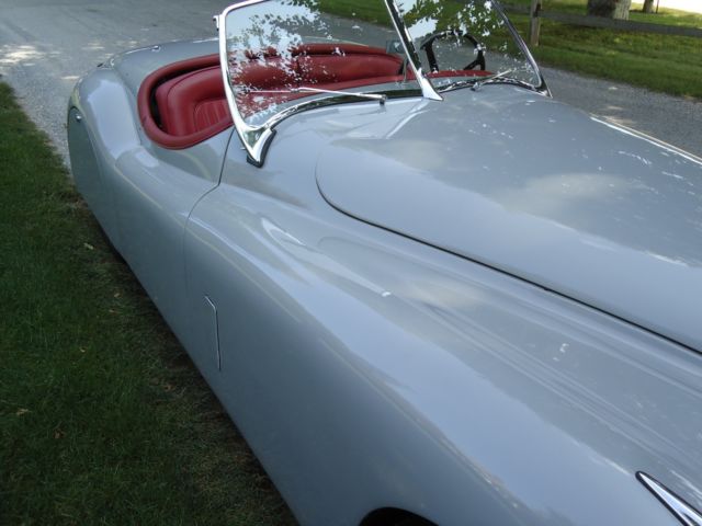 1949 Gray Jaguar XK Convertible