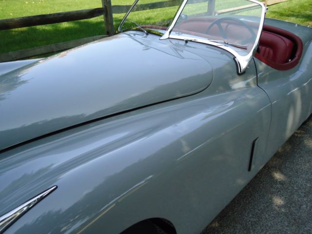 1949 Gray Jaguar XK Convertible