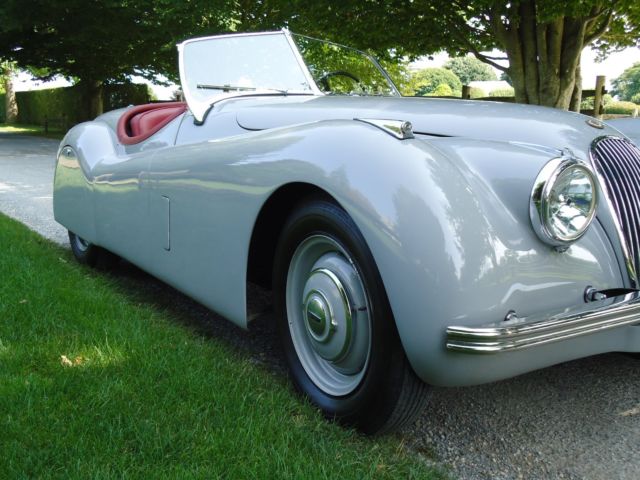 1949 Gray Jaguar XK Convertible