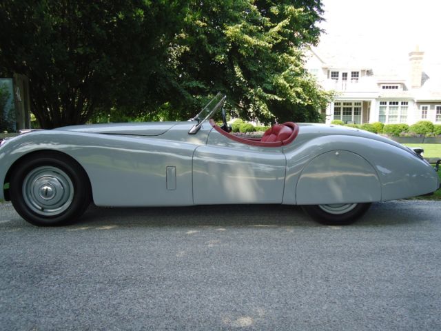 1949 Gray Jaguar XK Convertible