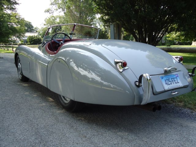 1949 Gray Jaguar XK Convertible
