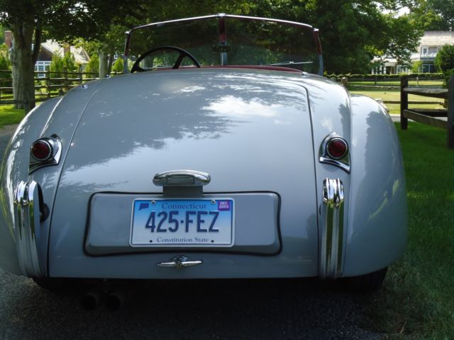 1949 Gray Jaguar XK Convertible
