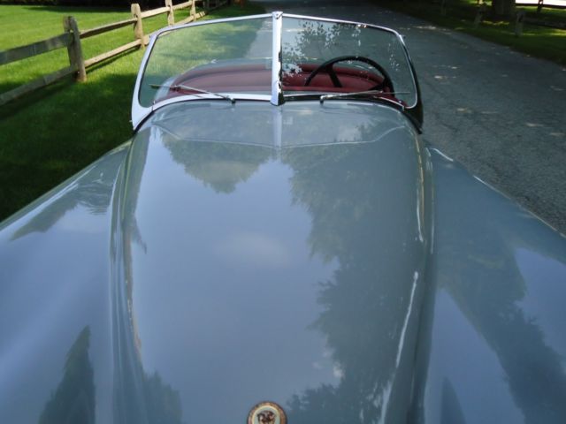 1949 Gray Jaguar XK Convertible