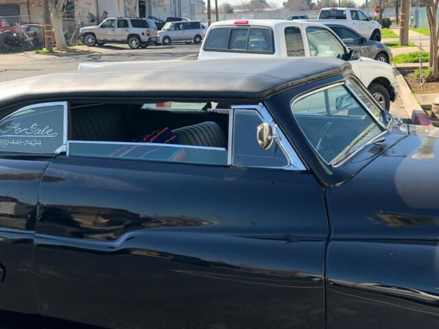 1949 Purpleisn -Almost black Ford Deluxe Carson chopped top