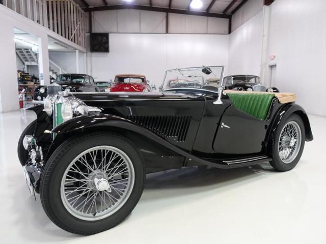 1949 Green MG T-Series Convertible