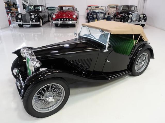 1949 Green MG T-Series Convertible