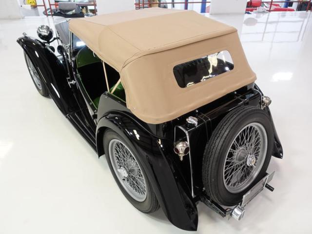 1949 Green MG T-Series Convertible