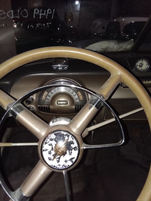 1949 Blue Oldsmobile Ninety-Eight