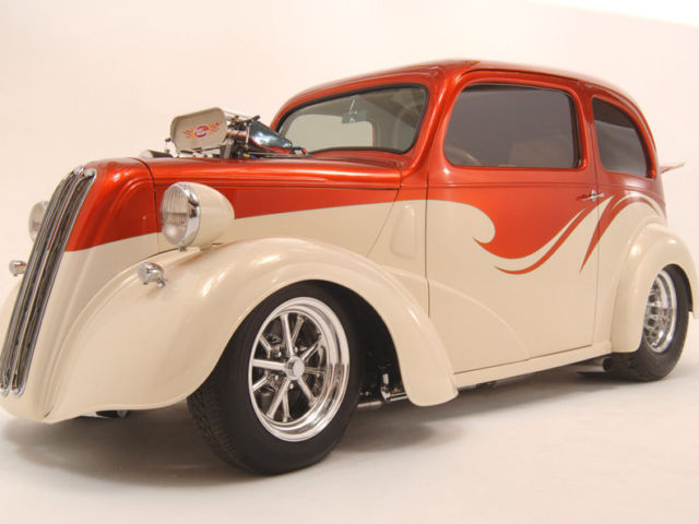 1949 Orange FORD ANGLIA Coupe