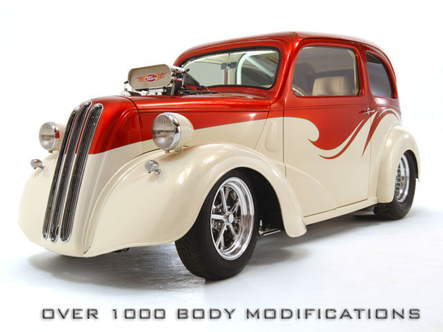 1949 Orange FORD ANGLIA Coupe