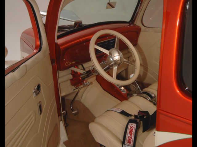 1949 Orange FORD ANGLIA Coupe
