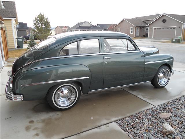 1949 Green Plymouth P-17 Turtleback --