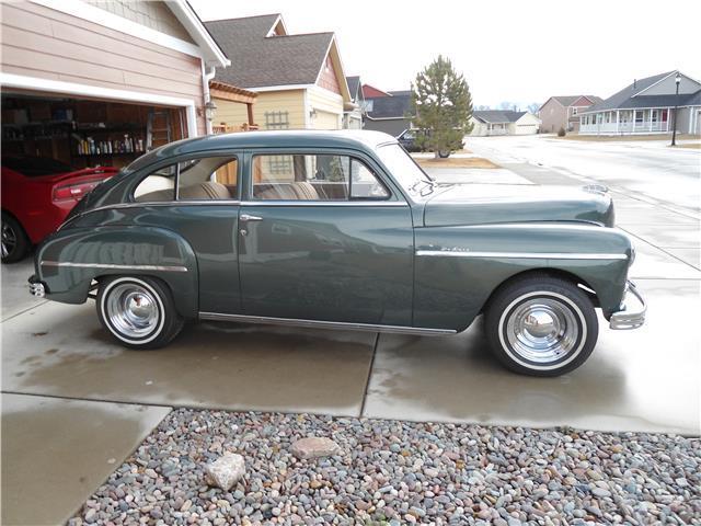 1949 Green Plymouth P-17 Turtleback --