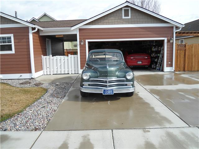 1949 Green Plymouth P-17 Turtleback --