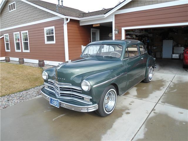 1949 Green Plymouth P-17 Turtleback --