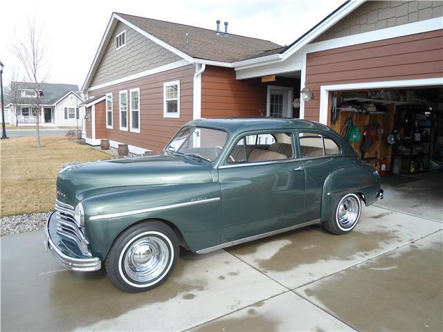 1949 Green Plymouth P-17 Turtleback --