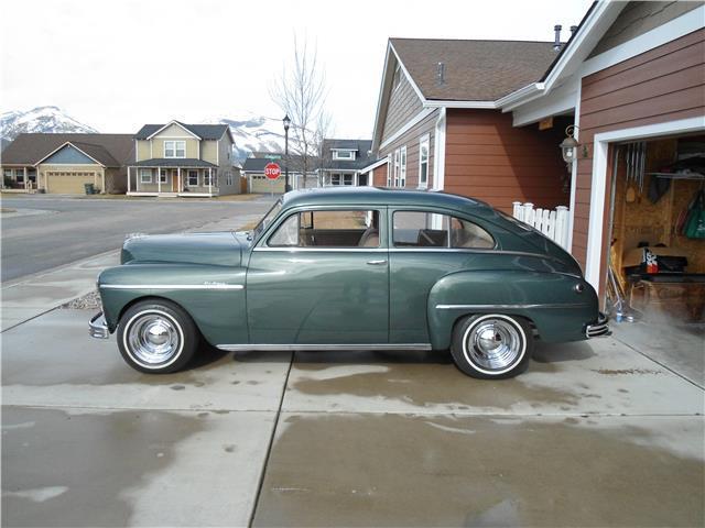 1949 Green Plymouth P-17 Turtleback --