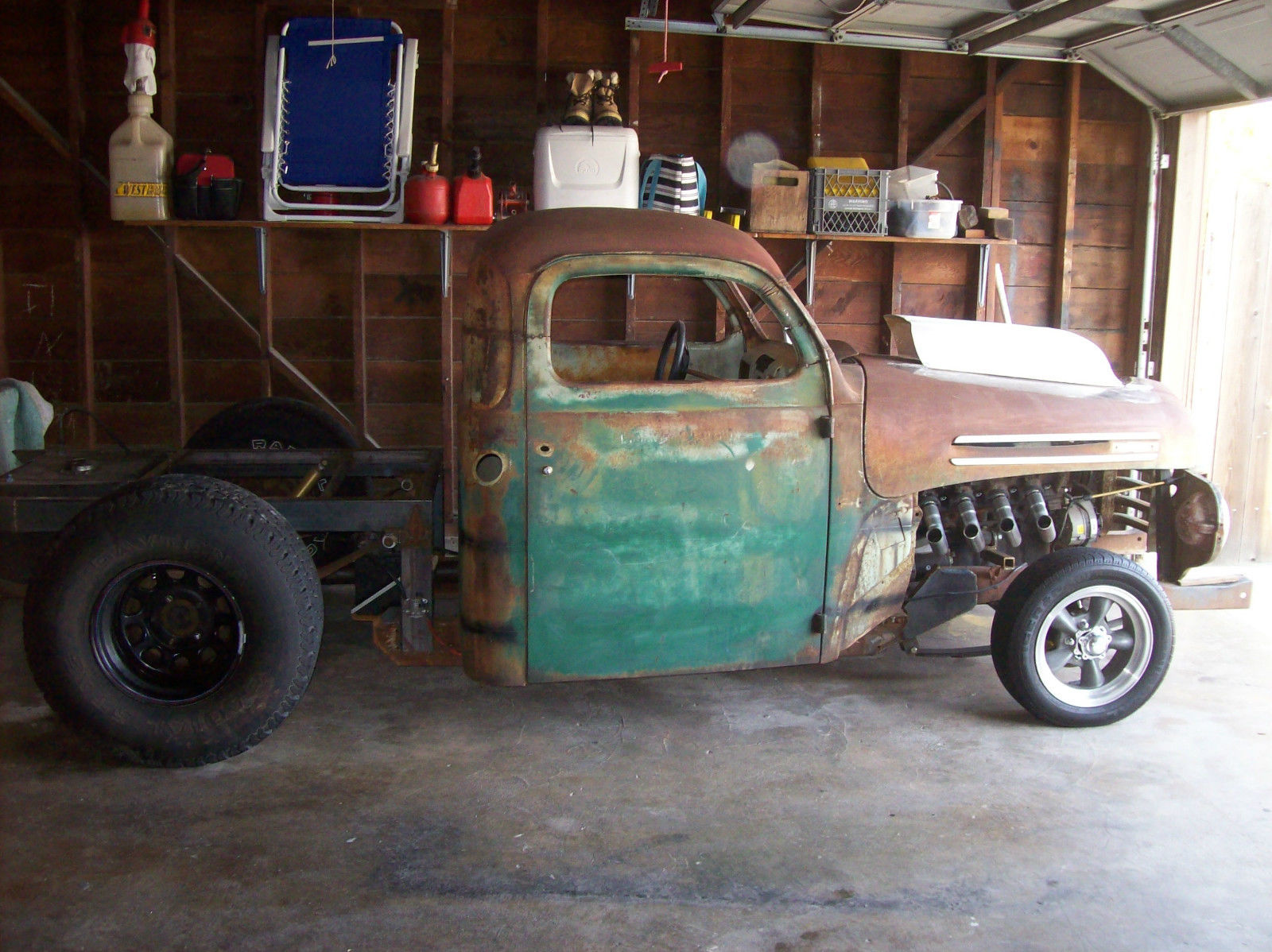 1949 Green Ford F-100