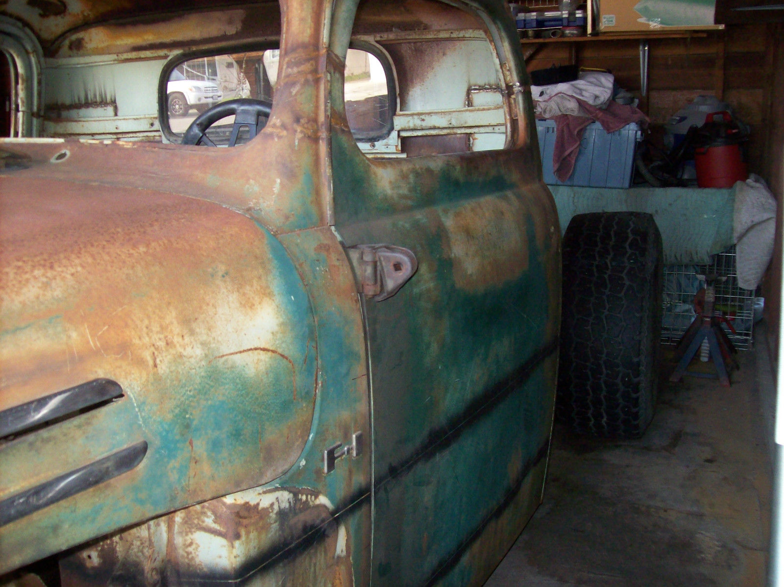 1949 Green Ford F-100