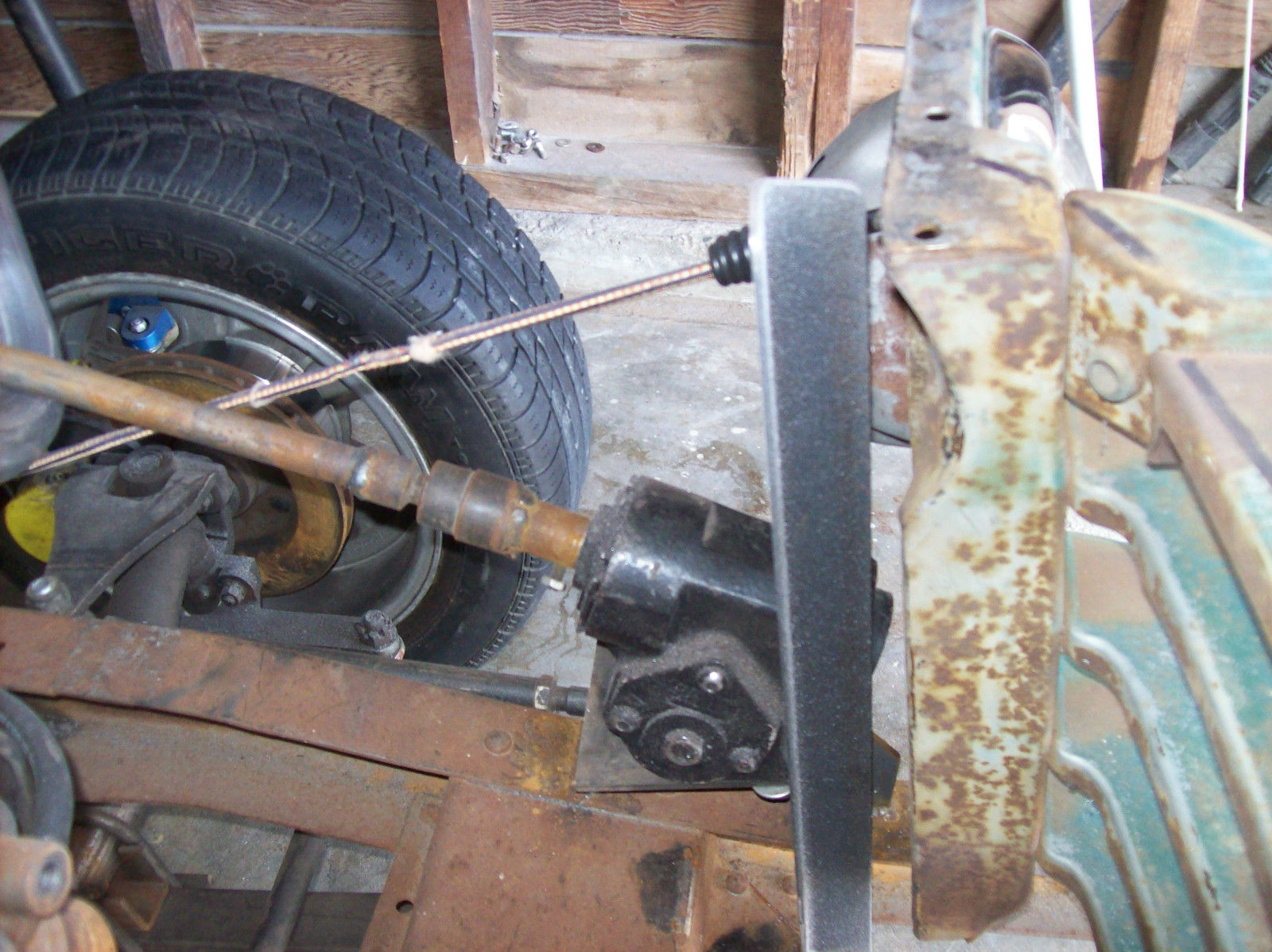 1949 Green Ford F-100