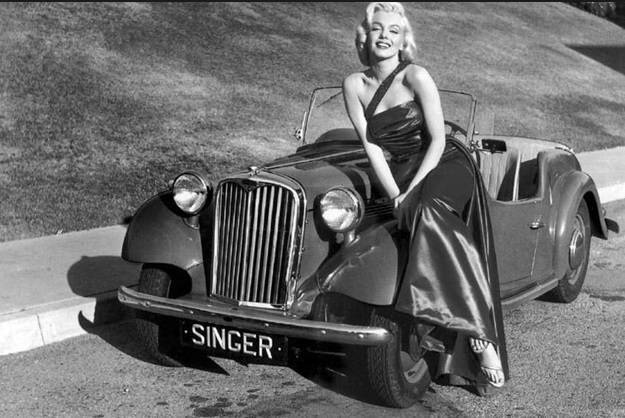 1949 Burgundy MG T-Series Convertible