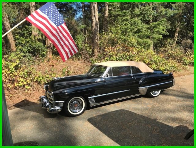 1949 Black Cadillac Series 62 Sedan