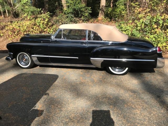 1949 Black Cadillac Series 62 Sedan
