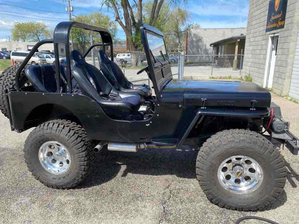 1949 Black Willys CJ-2A