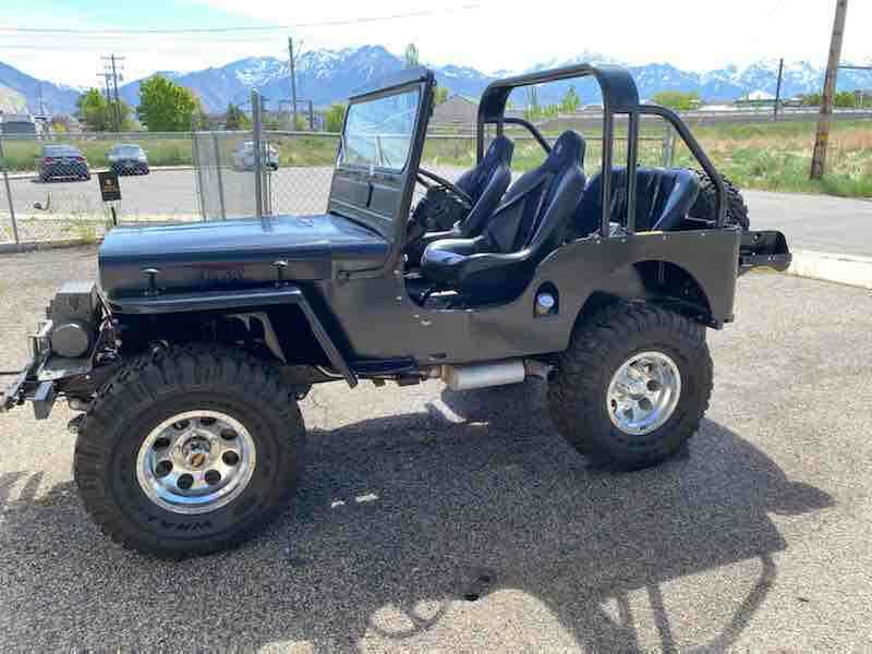 1949 Black Willys CJ-2A