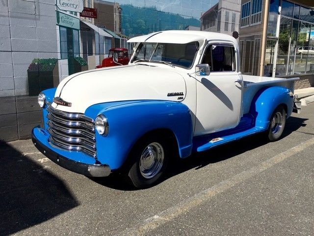 1951 Blue Chevrolet 3100 Pickup Truck