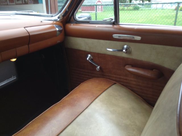 1950 green Ford Convertible Convertible