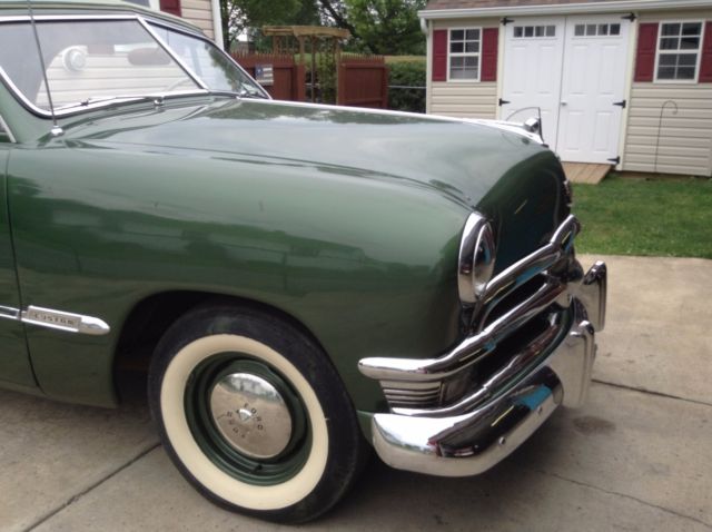 1950 green Ford Convertible Convertible