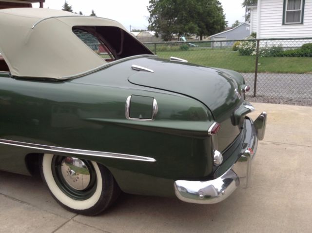 1950 green Ford Convertible Convertible