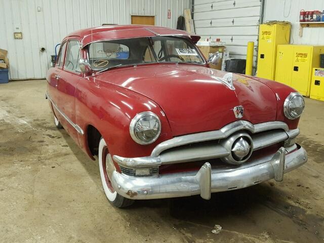 1950 Red Ford Other Coupe