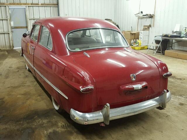 1950 Red Ford Other Coupe