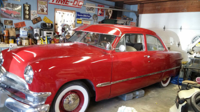 1950 Red Ford Other Coupe