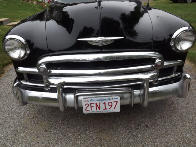 1950 Black Chevrolet Bel Air/150/210 Coupe