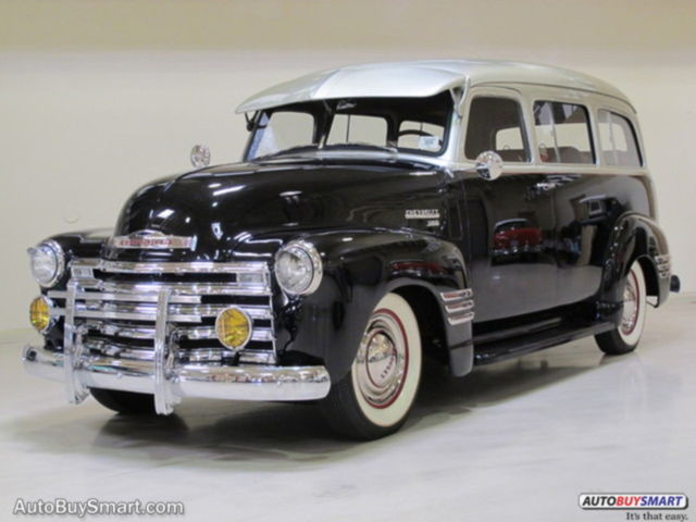 1950 Black Chevrolet Suburban