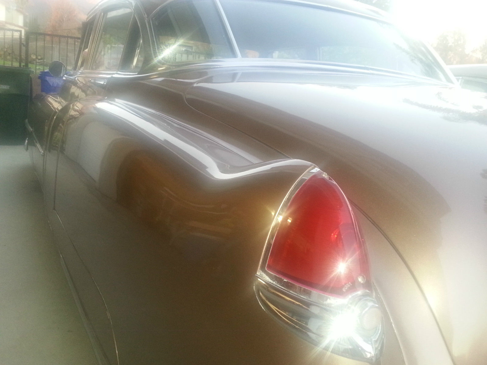 1950 custom paint job with pearls and metallics Cadillac Fleetwood Sedan