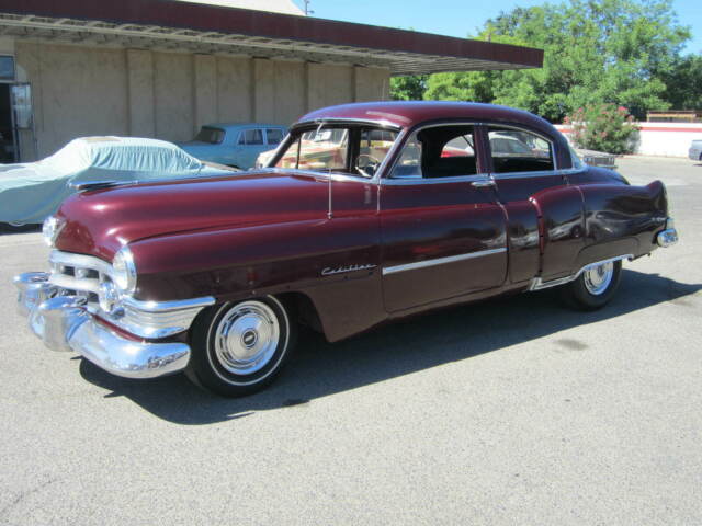1950 Burgundy Cadillac Sedan. 51 Series Sedan