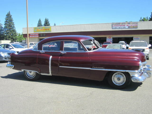 1950 Burgundy Cadillac Sedan. 51 Series Sedan