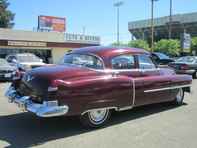 1950 Burgundy Cadillac Sedan. 51 Series Sedan