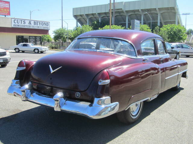 1950 Burgundy Cadillac Sedan. 51 Series Sedan