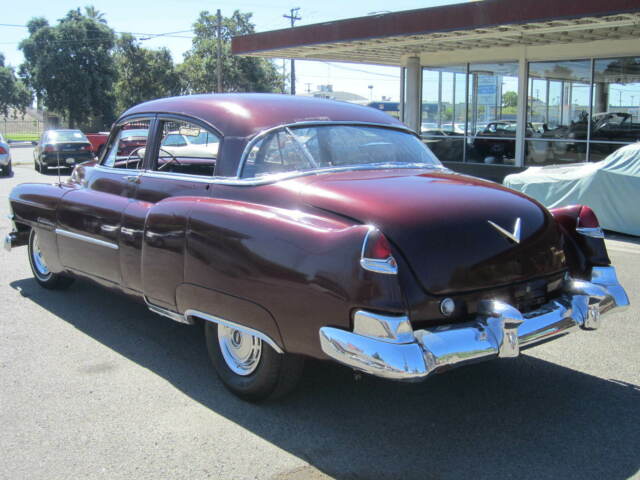 1950 Burgundy Cadillac Sedan. 51 Series Sedan